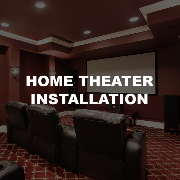 home theater install in Big Grove